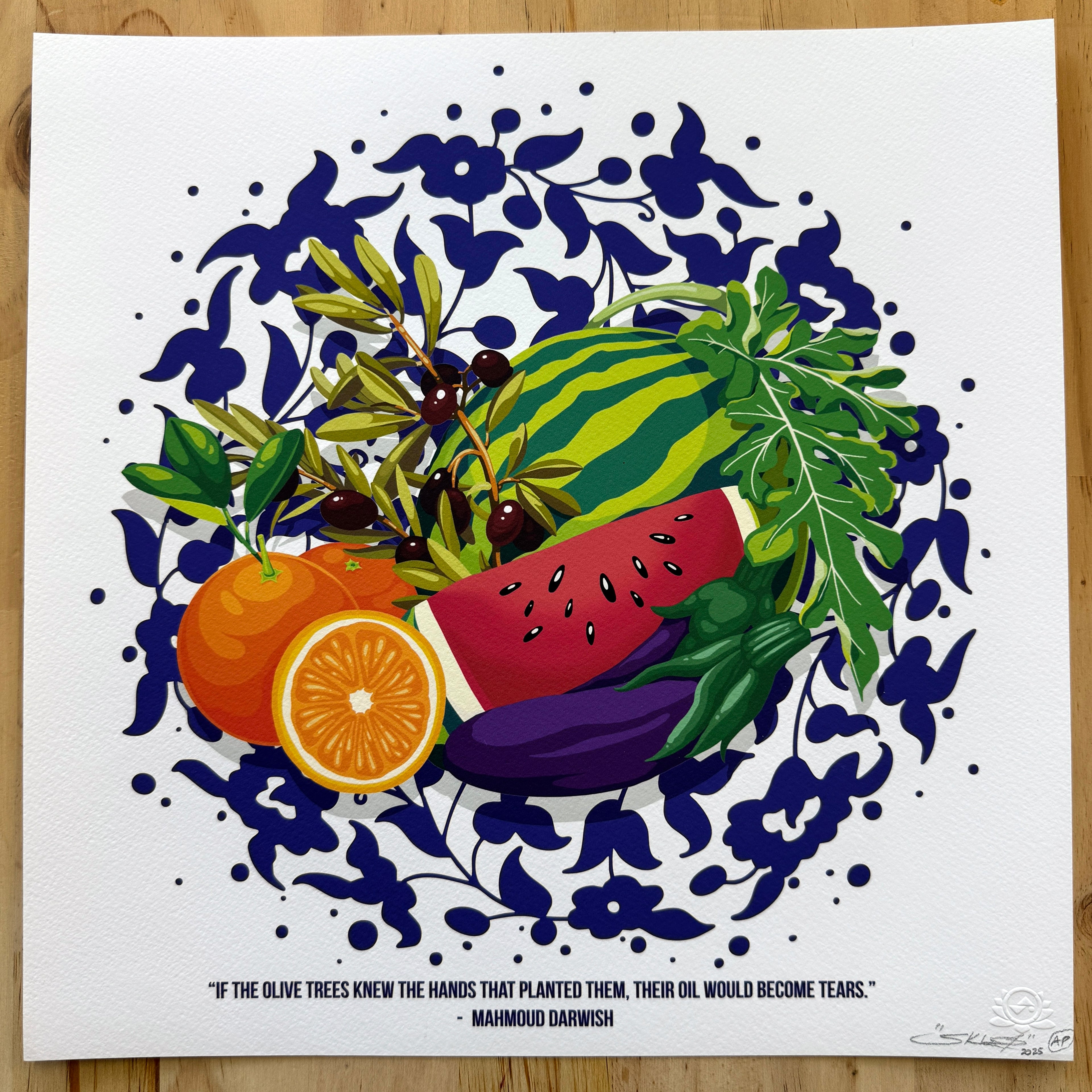 Olive Trees: Fine Art Print