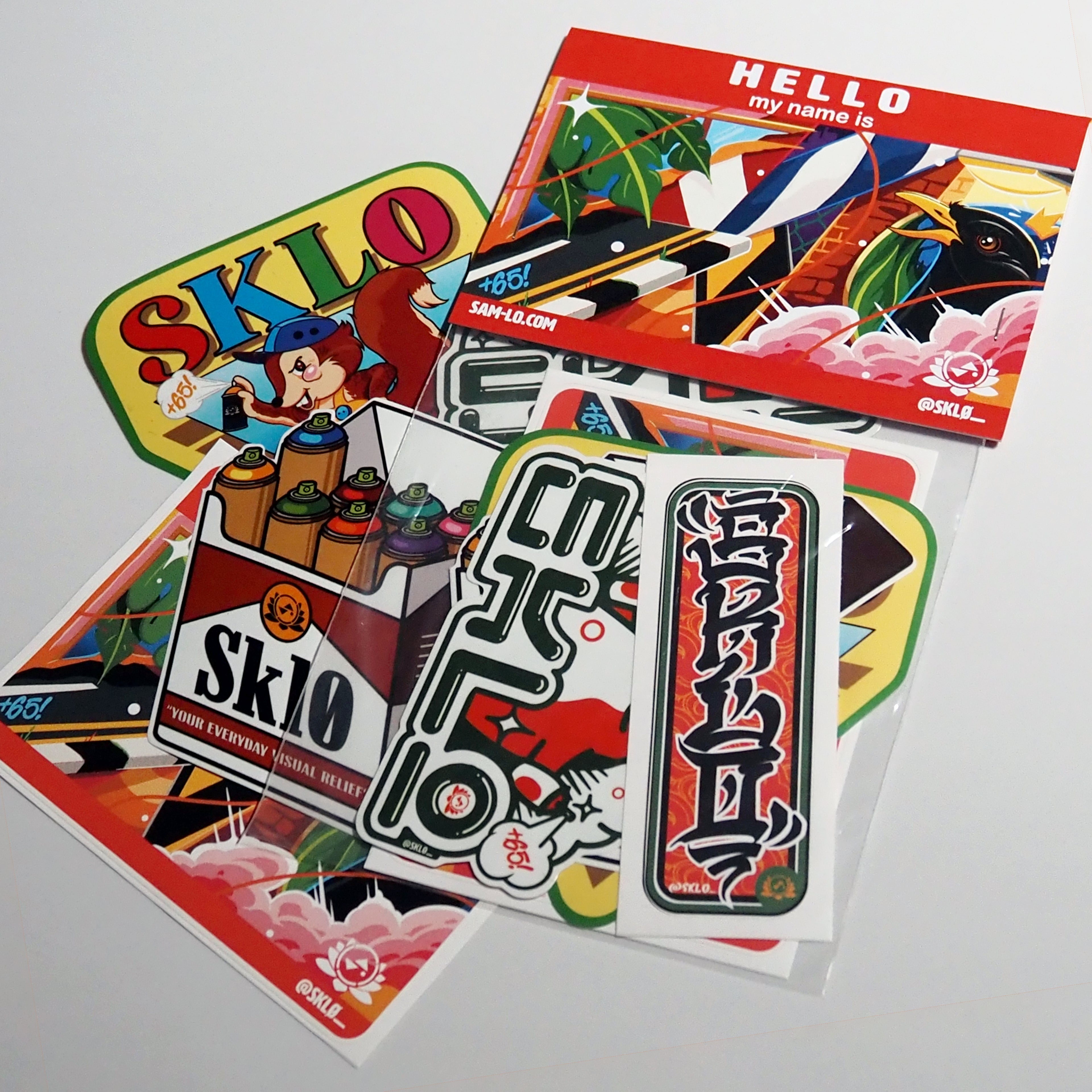 "My Name Is" Sticker Pack